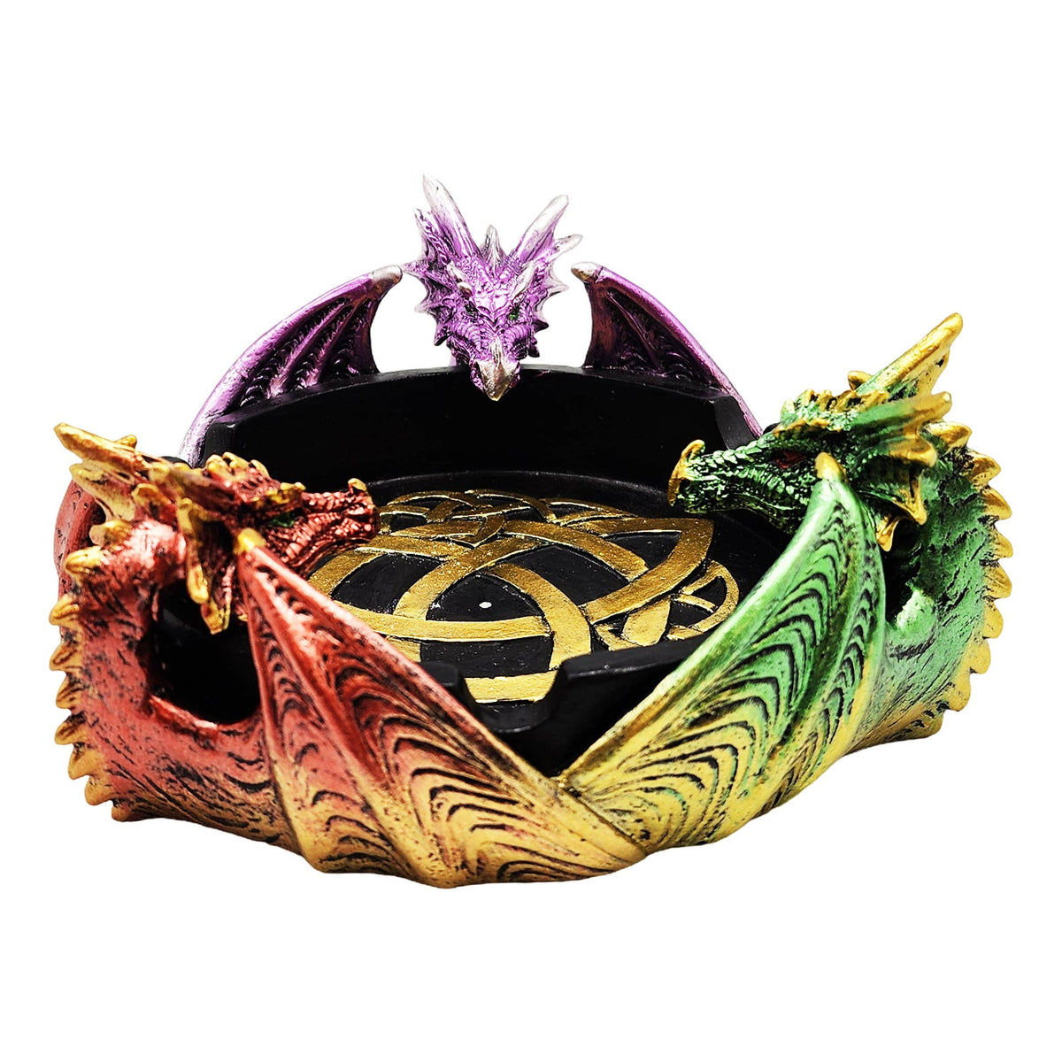 3 Dragon Incense Burner/Ashtray