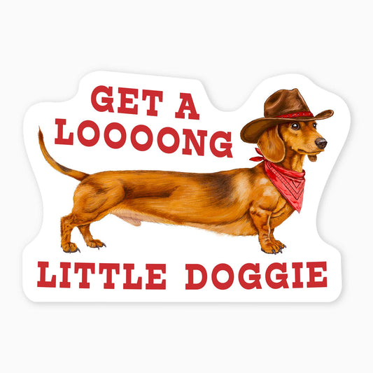 Little Doggie - 3" Art Sticker