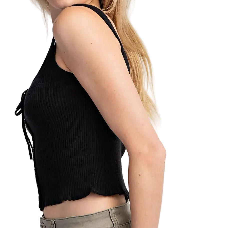 Bow Tie Sleeveless Tank Top