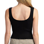 Bow Tie Sleeveless Tank Top