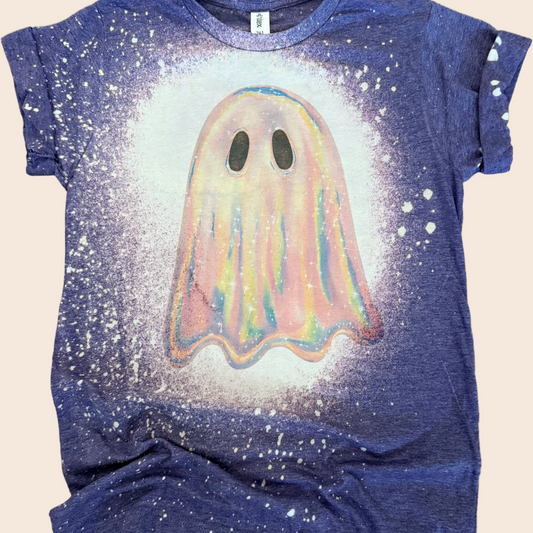 Iridescent Ghost Bleached Tee