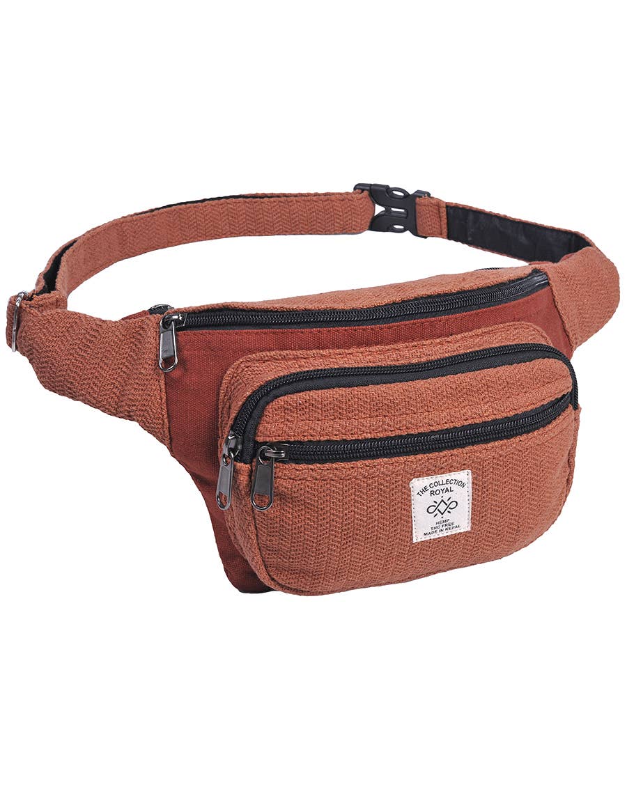 Hippie Boho Hemp Cotton Bohemian Fanny Pack