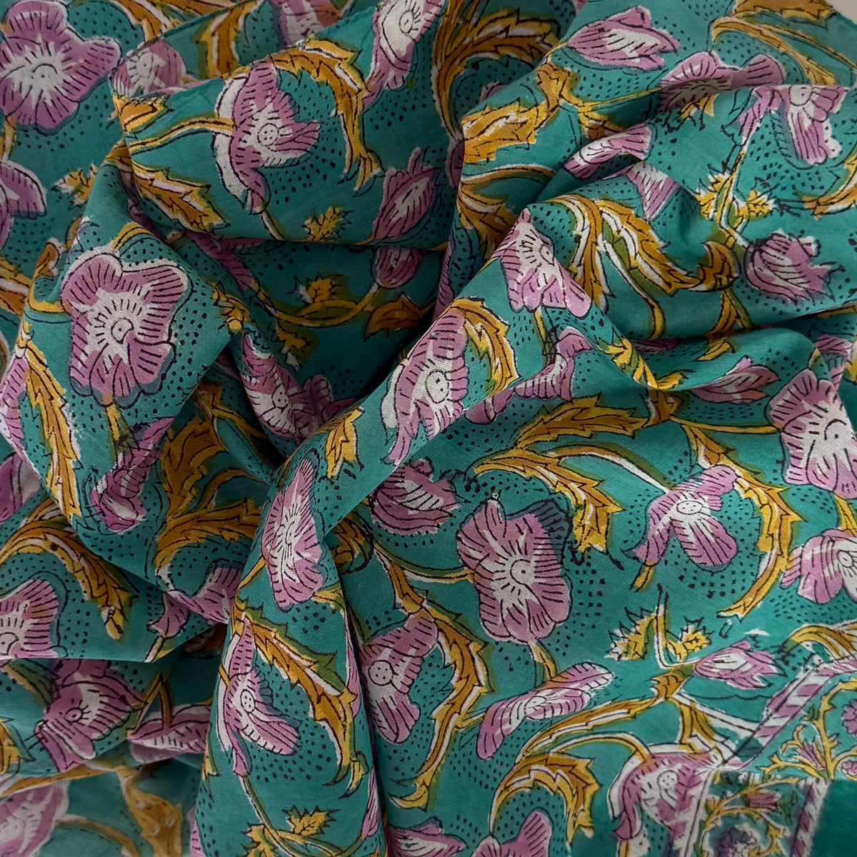 Chloe Hand Block Printed Scarf