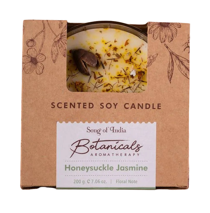 Honeysuckle Jasmine Botanical Candle