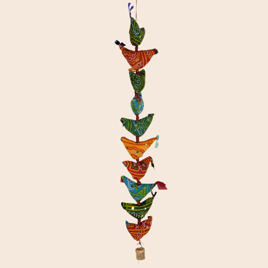 Recycled Ten Hens Garland