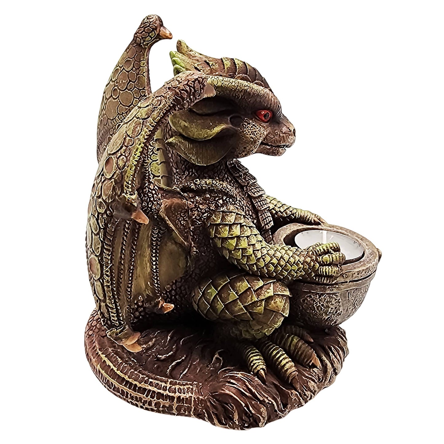 Big Dragon Tea Light / Incense Burner