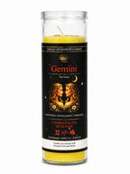 Glass Jar Candle Scented - Gemini: The Twins