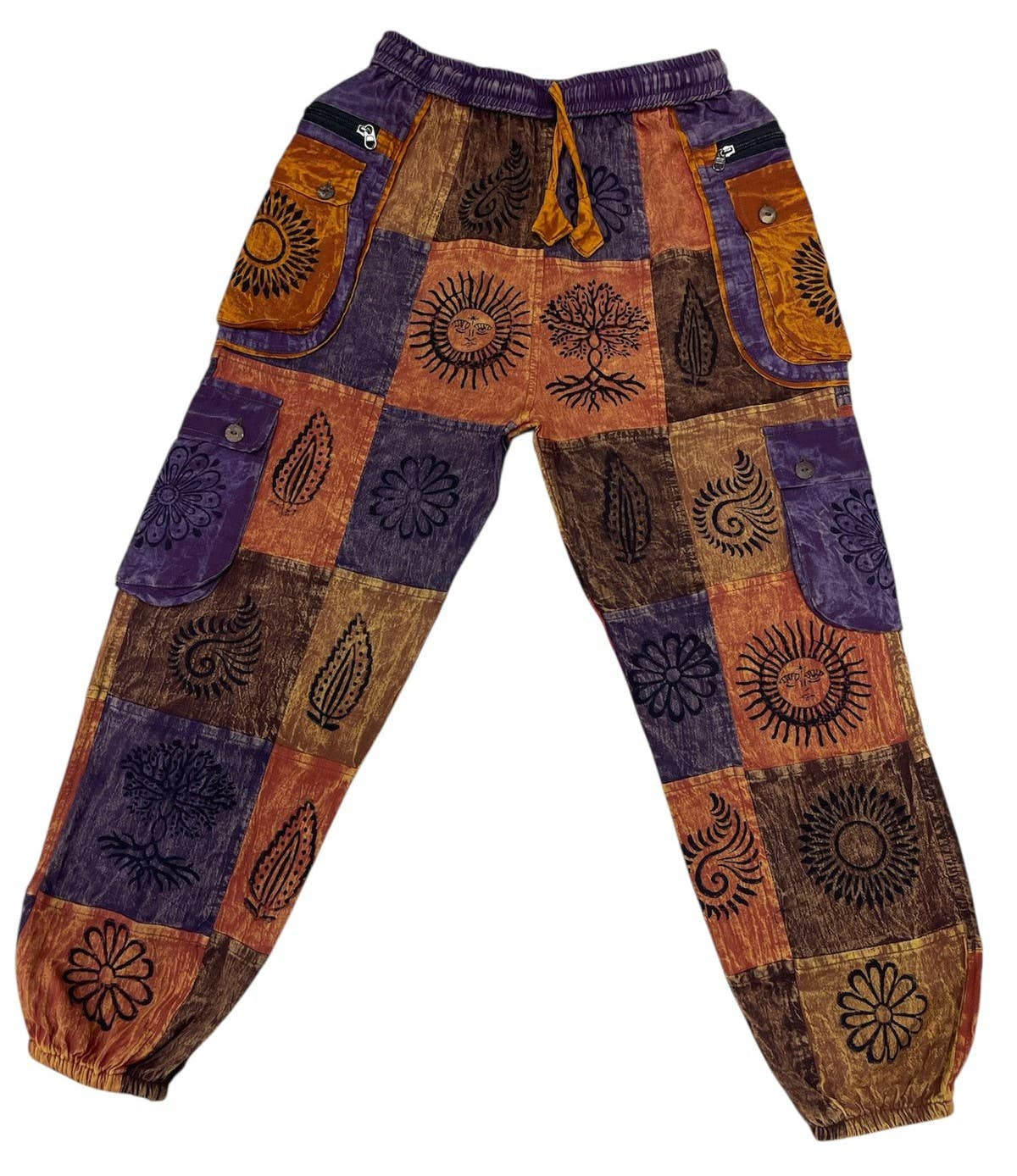 Autumn Patchwork Pants