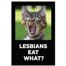 Magnet-Lesbians eat what?