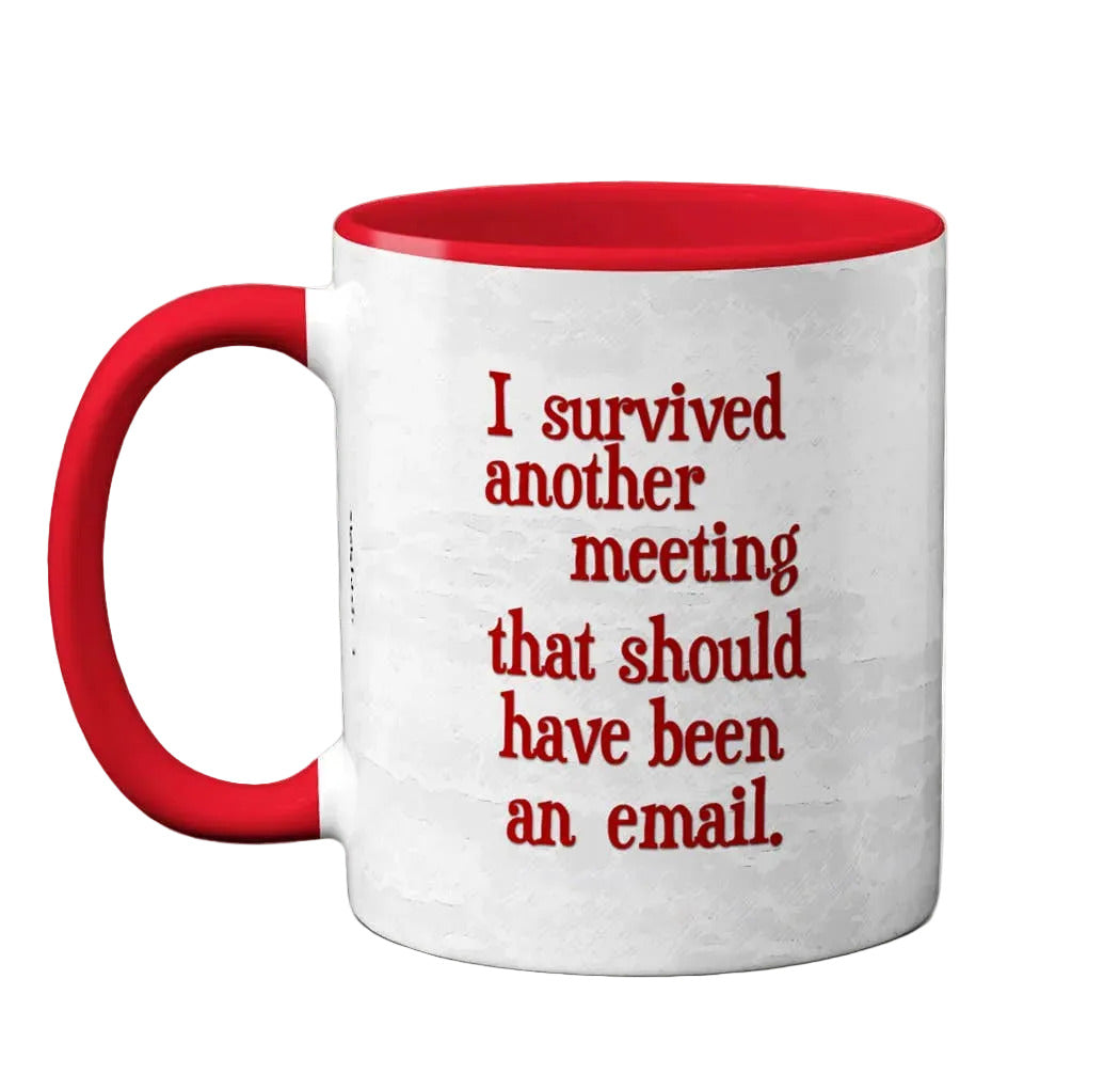 Chicken Meeting Funny Mug Cup