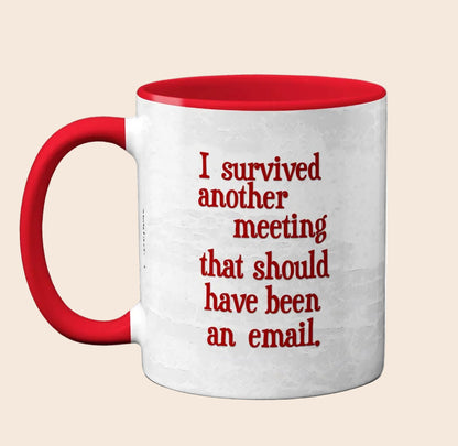 Chicken Meeting Funny Mug Cup