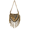 Celestial Stonewashed Crossbody Fringe Bag