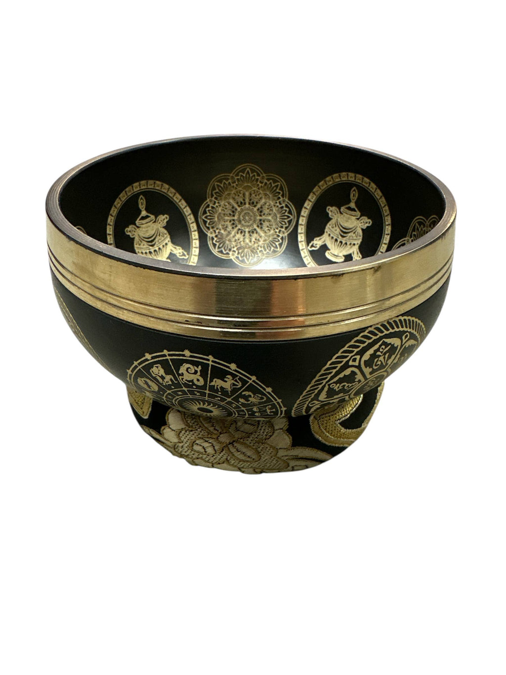 Tibetan Antique Laser carving Singing Bowl