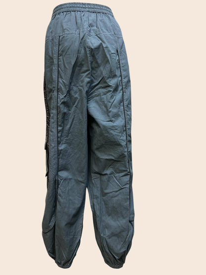 Swirl Pocket Printed Balloon Pants