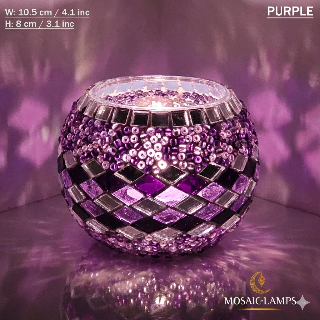 Turkish Mosaic Candle Holder