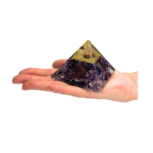 Orgonite Pyramid - Amethyst