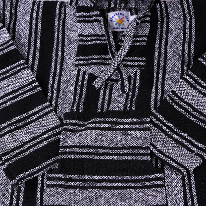Baja Black and White Stripes