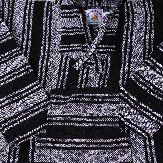 Baja Black and White Stripes