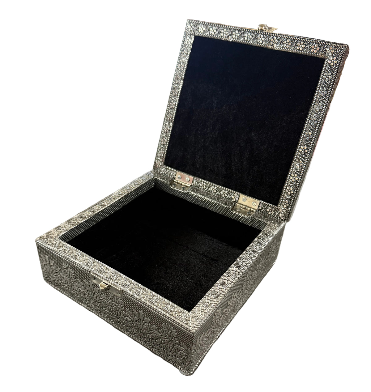 Silver Lunar Moth Tarot Box