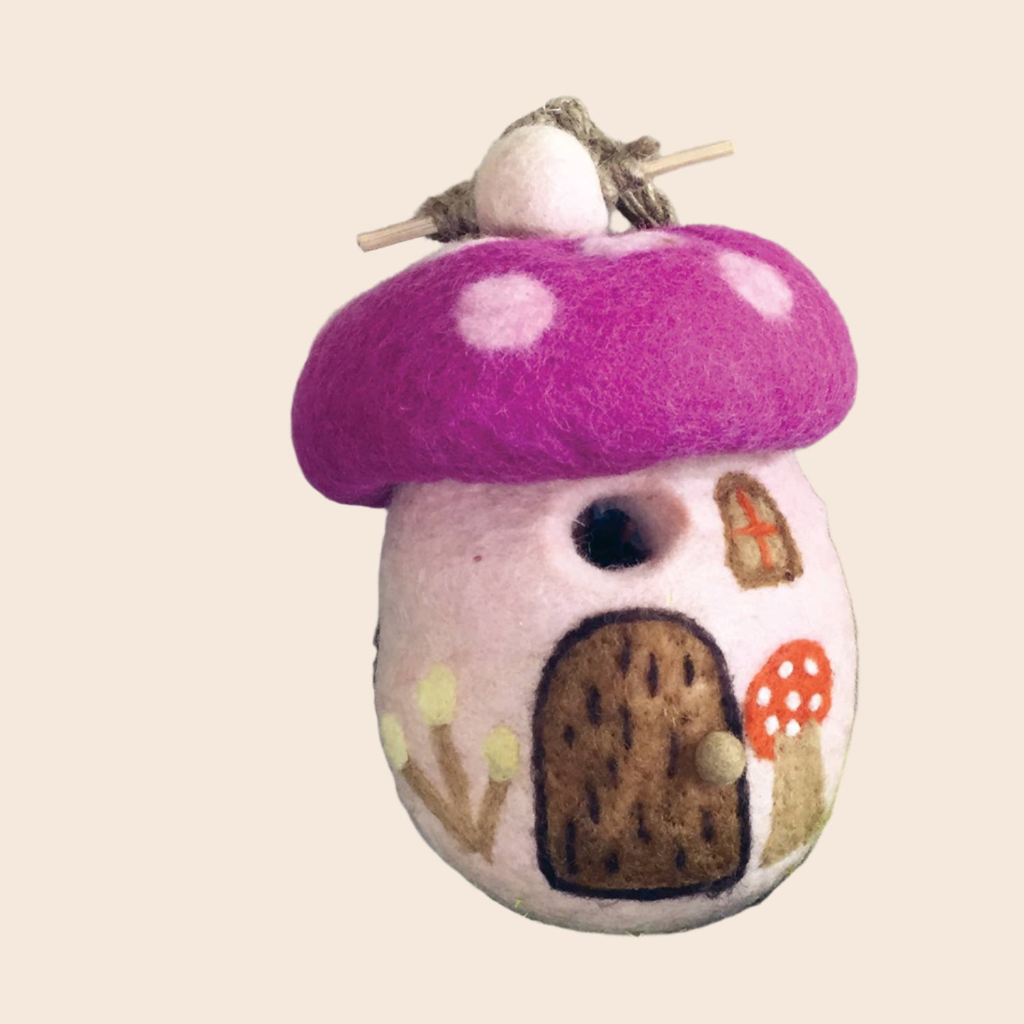 Magic Mushroom Birdhouse