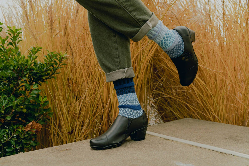 Horizon Crew Socks | USA Made Sustainable Mismatched Socks