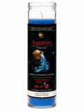 Glass Jar Candle Scented - Aquarius: The Water-Bearer