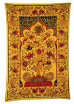 Temple Tree Of Life Tapestry Wall Hanging Decor Beach Throw