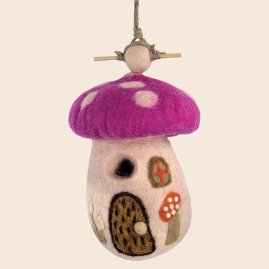 Magic Mushroom Birdhouse