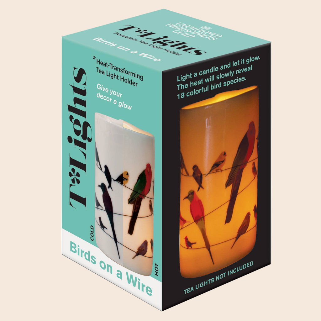 Birds on a Wire T-Light Holder