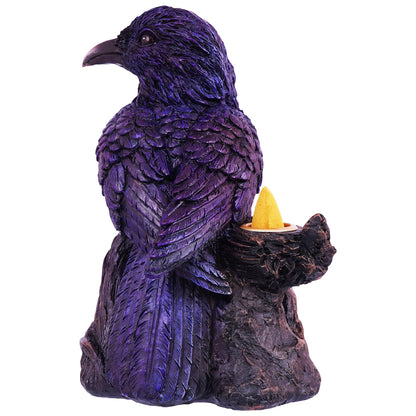 Raven Back Flow Incense Burner