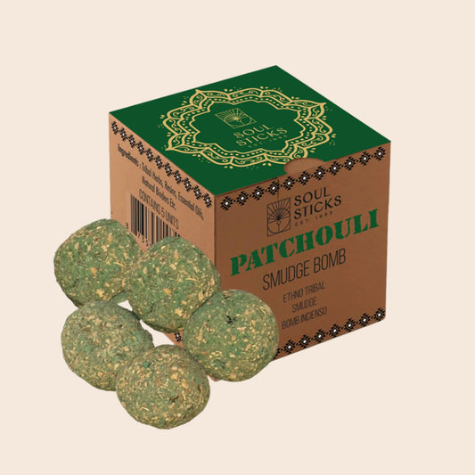Patchouli Smudge Bombs w/ Burner