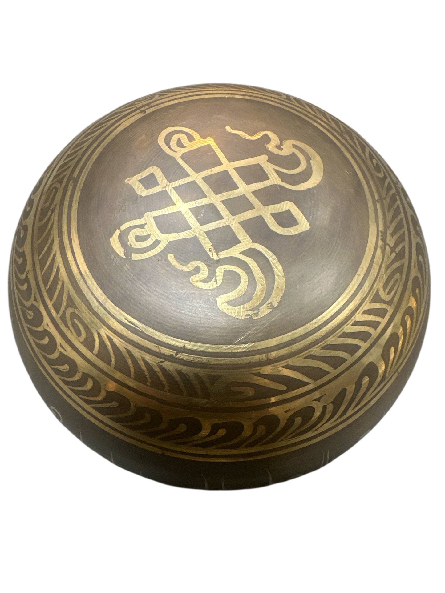 Om Mani Padme Hum Hand Carving Singing Bowl