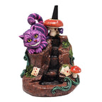 Cheshire Cat and Mushroom Backflow Burner