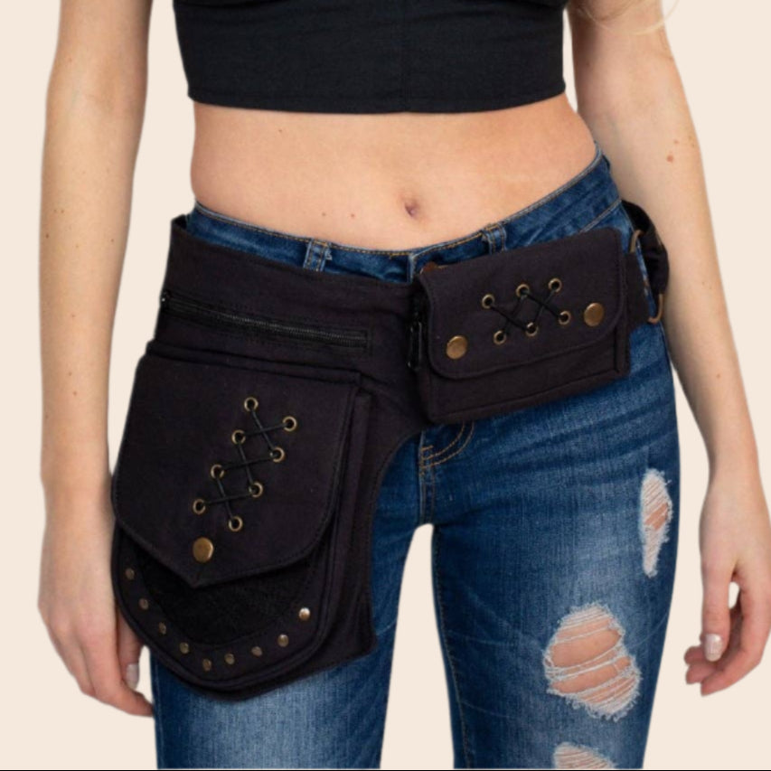 Lace Detailed Hip Bag