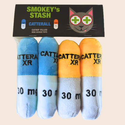 Catterall Catnip Filled Mini Kicker Toys (4 in a pack)