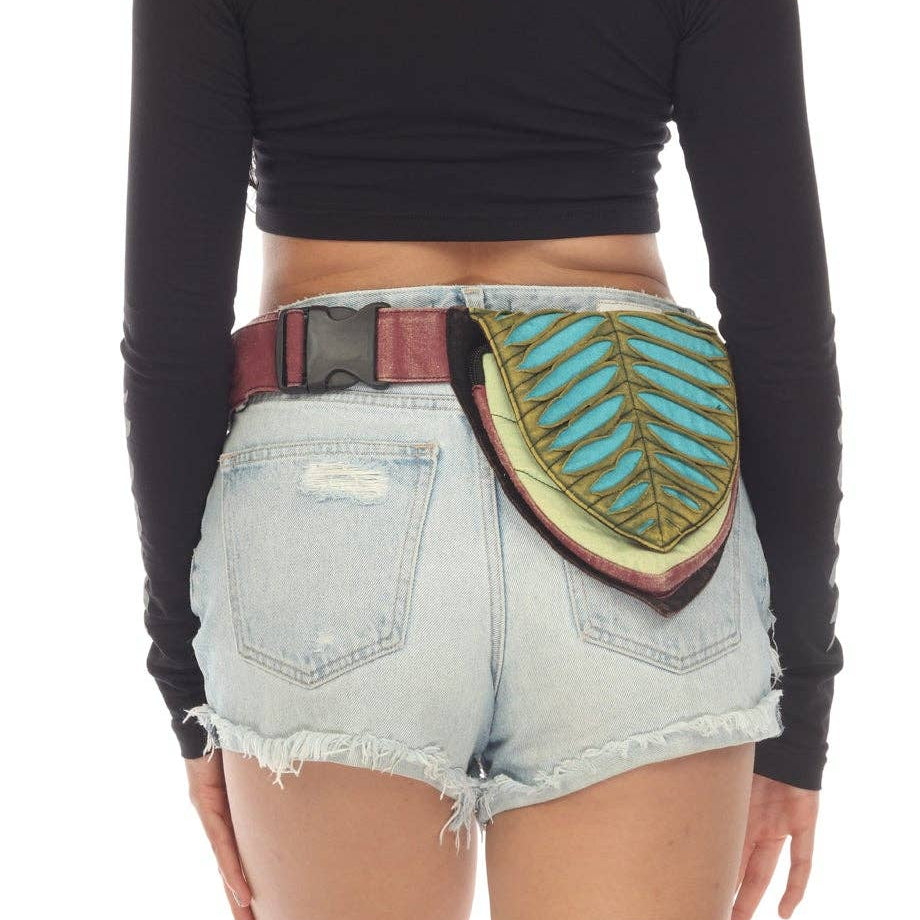 Pixie Three pocket Hip Festival fanny pack Waist Belt Bag