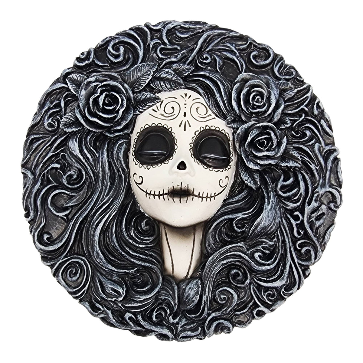 Day of Dead Girl Incense Burner