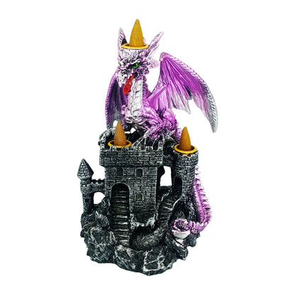 3 Pieces Dragon Back Flow Incense Burner