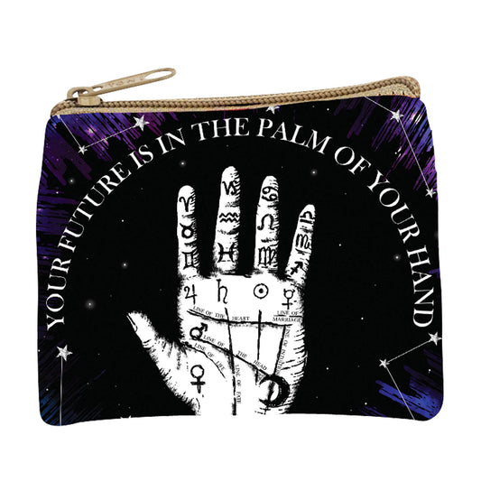 Palmistry Exotic Charm Zipper Pouch