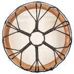 Large Ceremonial Drum With Drumstick