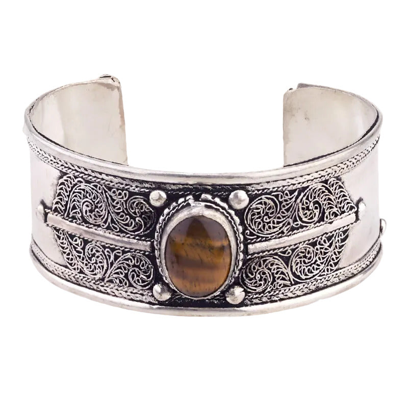 1" Tiger Eye Cuff