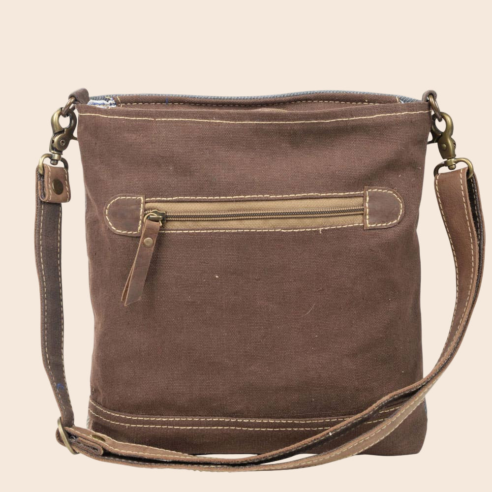 Deer And Mixed Fabrics Shoulder/Crossbody Bag