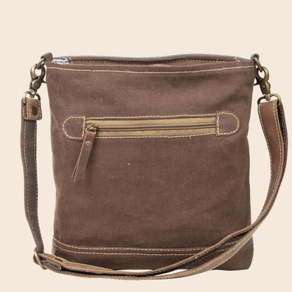 Deer And Mixed Fabrics Shoulder/Crossbody Bag