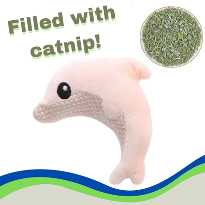 Catnip Toys Catnip Dolphins 3 Per Pack Cute Funny Cat Toys