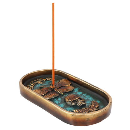 Moth/Skull Incense Burner