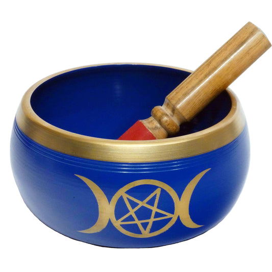 Triple Moon Singing Bowl