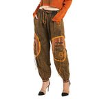Circle Patch Pants