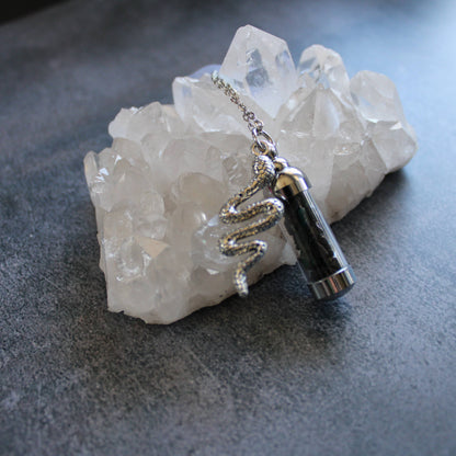 Medusa Spell Jar Amulet Necklace