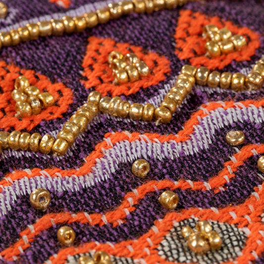 Maeva Handmade Ethnic Pattern Clutch