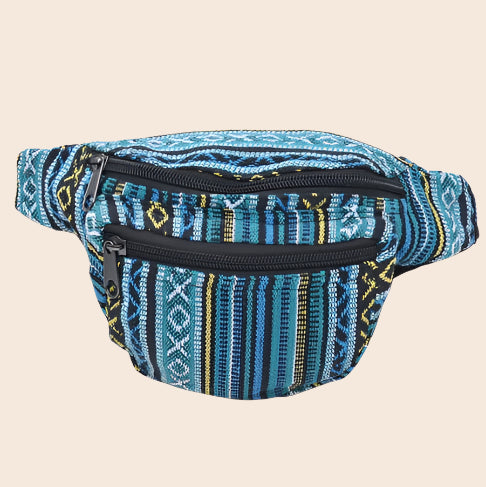 Tribal Pattern Boho Hippie Bohemian Belt Bag